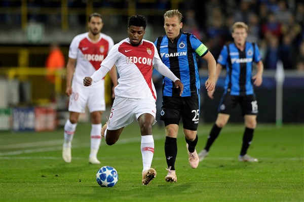 Prediksi Skor AS Monaco Vs Club Brugge 07 November 2018
